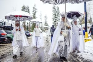Parade in Tahoe City during SnowFest 2019