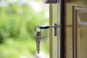 key opening door